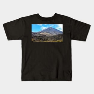 Nouvelle Zélande - volcan Tongariro Kids T-Shirt